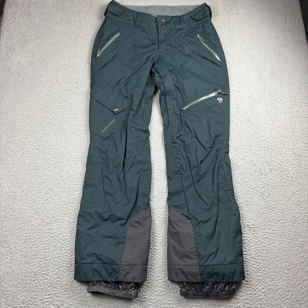 Mountain Hardwear RECCO Insulated Snowboard Ski Pants Mens Medium Green